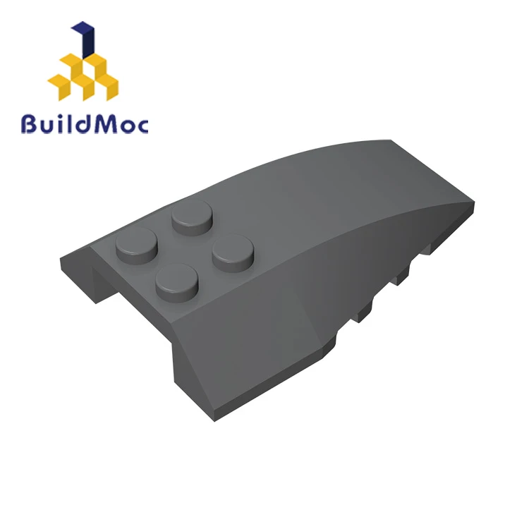BuildMOC 43712 4x6 для строительных блоков детали сделай сам образовательные креативные