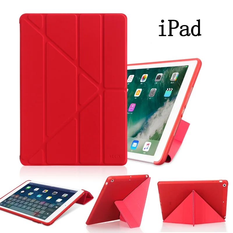 Для ipad чехол Роскошный чехол для ipad Air 2 1 5 6 чехол силиконовый Пробуждение Авто Режим сна кожаный для ipad 9,7 чехол s 6