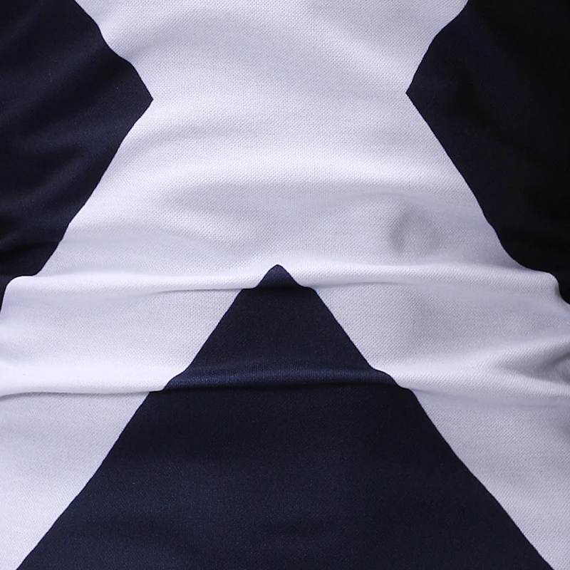 Рубашка-поло мужская повседневная приталенная с коротким рукавом контрастных