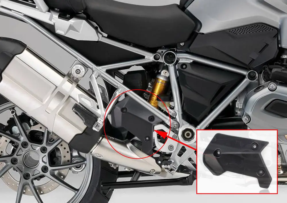 

For BMW R1200GS ADV R 1200GS R1200 GS 2018 2017 2016 2015 2014 2013 Upper Frame Infill Middle Side Panel Set Guard Protector