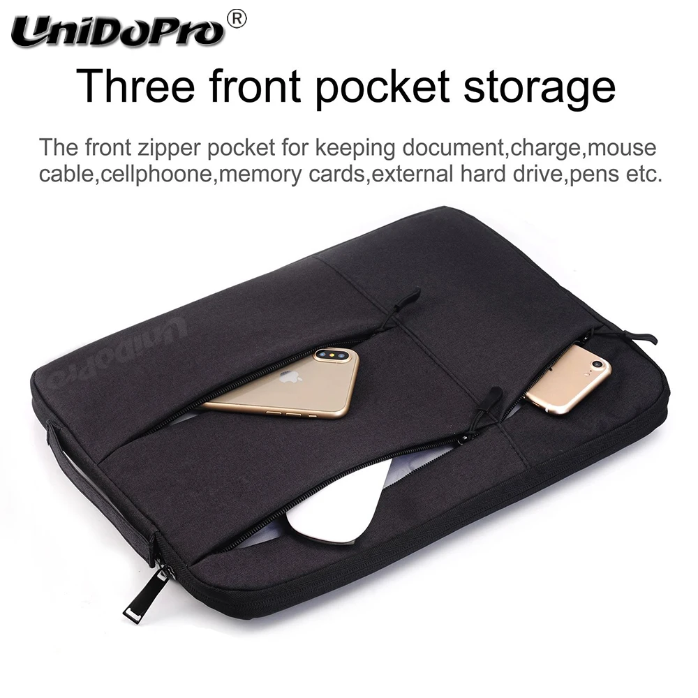 Unidopro Классический многофункциональный рукав Портфель Сумка для ноутбука чехол