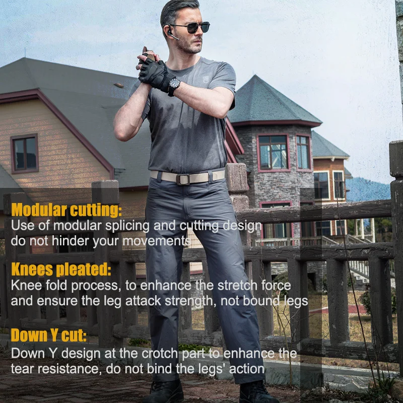 FREE SOLDIER Военная тактическая брюки Открытый soft shell мужские тонкий оборудованная