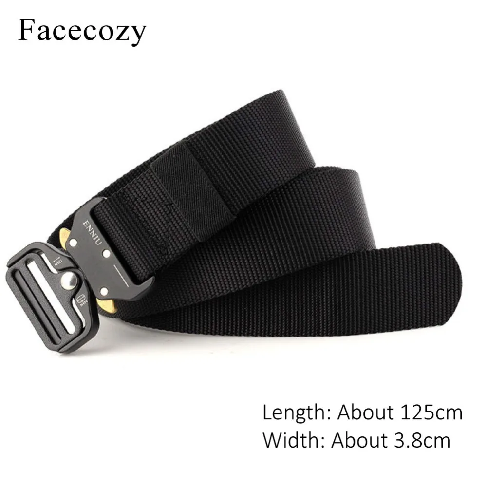 Facecozy военный тактический нейлоновый пояс поясные ремни для приключений походов