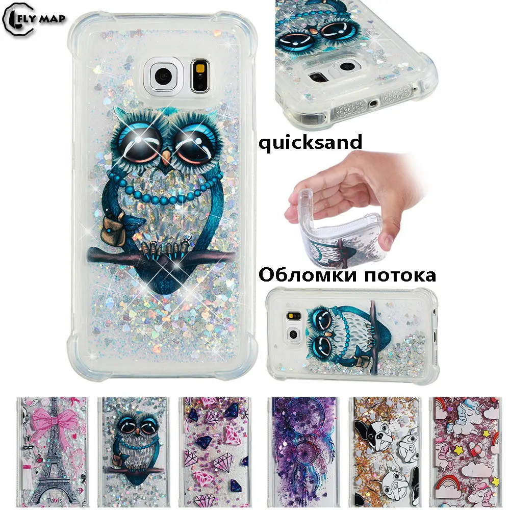 Чехол с изображением единорога совы для Samsung Galaxy S6 Edge S6Edge S6E G925 G925F SM-G925F SM-G925 |