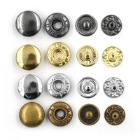 50 sets per pack button rivet metal buckle combination clothing accessories sewing repair metal buttons metal snap