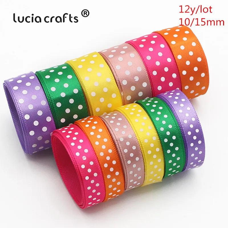 Style 13 12y Lucia crafts мульти смешанные печатные корсажные атласные ленты DIY Швейные банты для волос подарочная упаковка Рождественский ленточный аксессуар S0101 - Цвет: Style 13 12y