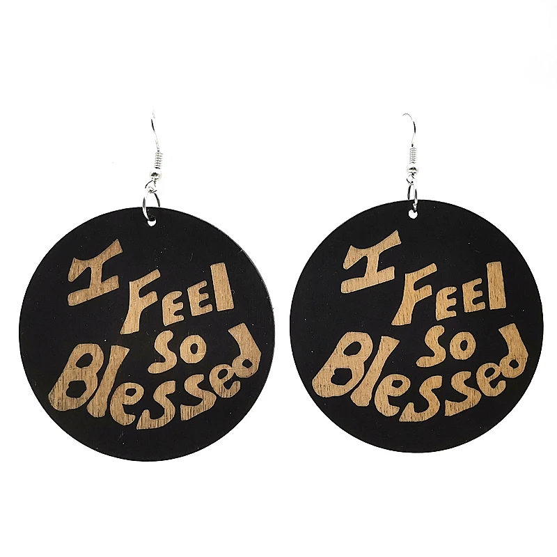 YD & YDBZ новые большие серьги с буквенным принтом для женщин геометрические круглые