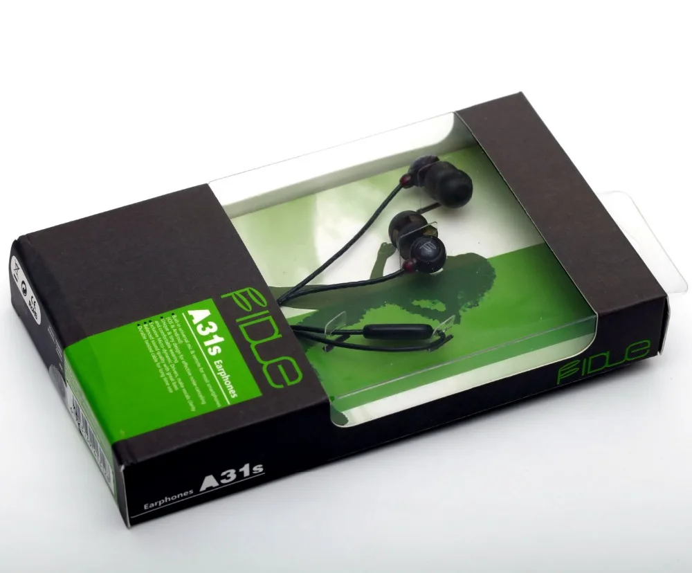 Hi Fi наушники вкладыши Fidue A31s микро динамическая гарнитура с микрофоном для iPhone