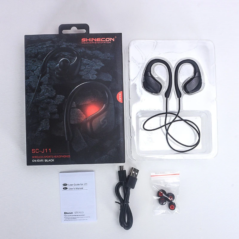 Беспроводные bluetooth наушники Shinecon super bass 4 1 с микрофоном|Наушники и гарнитуры| |