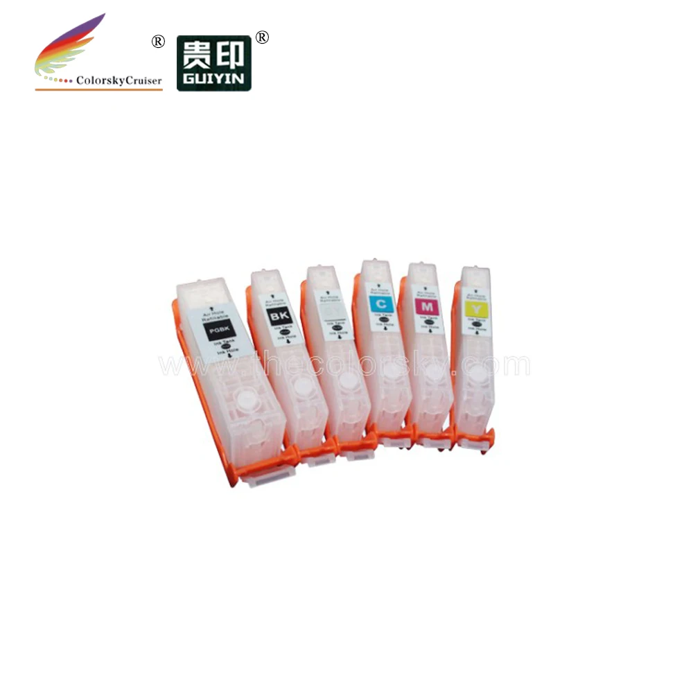 

Картридж для Canon PIXMA MG6350, MG7150, MG7550, IP8750, PGI550, CLI551, 550, 551, многоразовый чернильный картридж для Canon PIXMA MG6350, MG7150, MG7550, IP8750, RCC550-6, PGI550, CLI551, 551