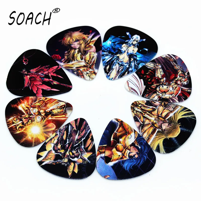 

SOACH 50pcs Newest Guitar Picks Thickness 0.71mm pick guitar paddle Guitar Accessories ukulele bass