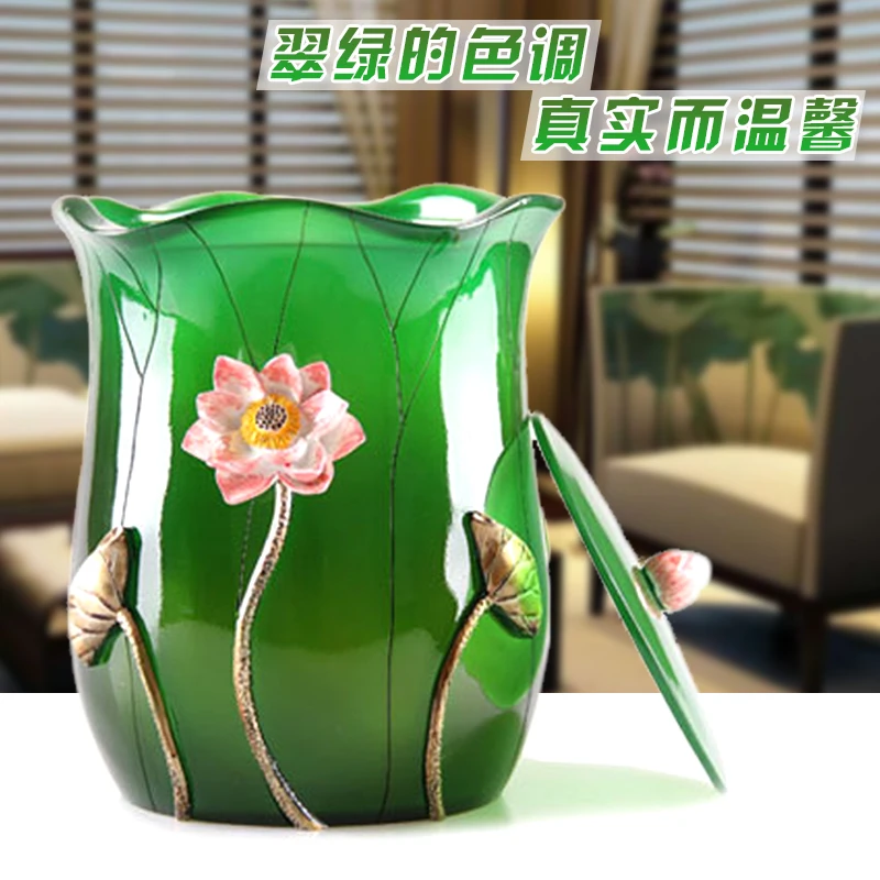 

Европейский ужин, Специальный стиль, мусорная корзина, крышка для дома, настольная корзина для мусора с крышкой, ведро