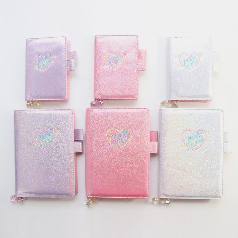 Оригинальный жемчужный кожаный Органайзер Domikee в твердом переплете школьный