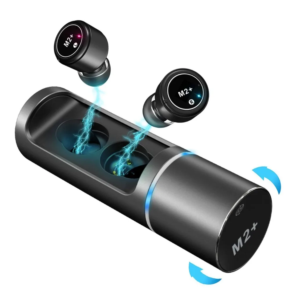 Беспроводная Bluetooth гарнитура 5 0 IPX5 водонепроницаемые TWS стерео спортивные
