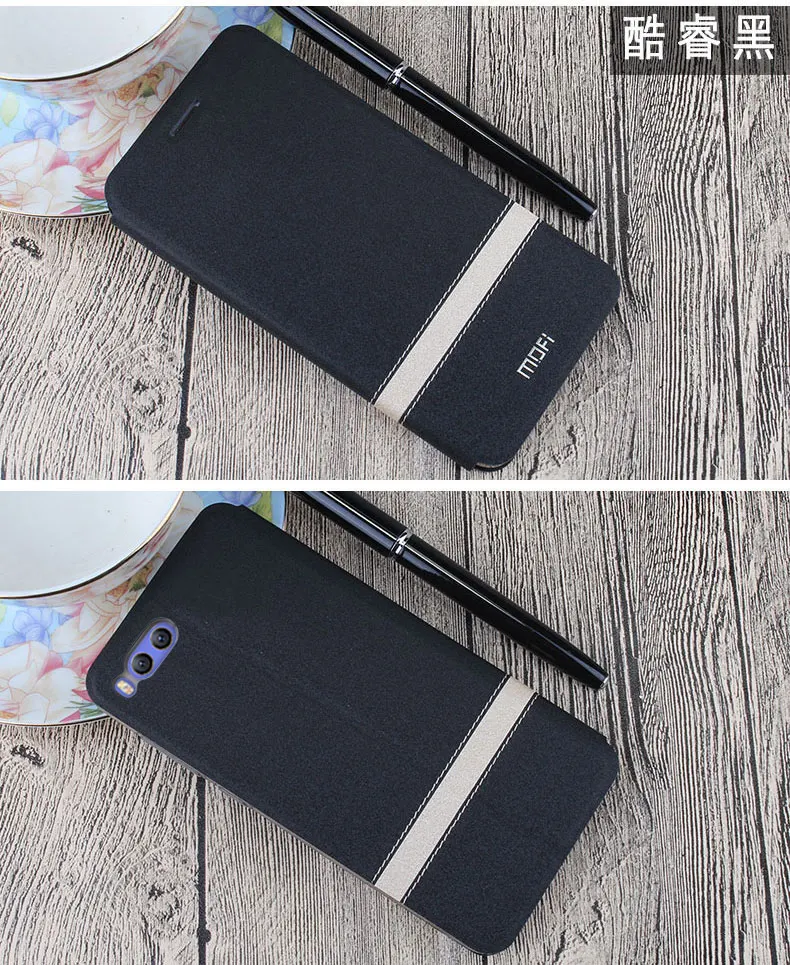 6 цветов для телефона xiaomi mi 6, кожаный чехол с Откидывающейся Крышкой и окошком, внутренний мягкий силиконовый смарт-чехол для xiaomi mi 6, умный режим сна