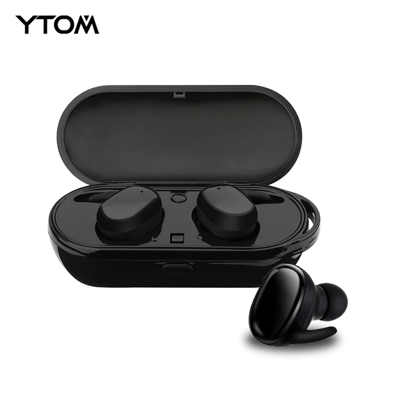 YTOM новые капсульные Спортивные Bluetooth 5 0 туры беспроводные наушники TWS мини