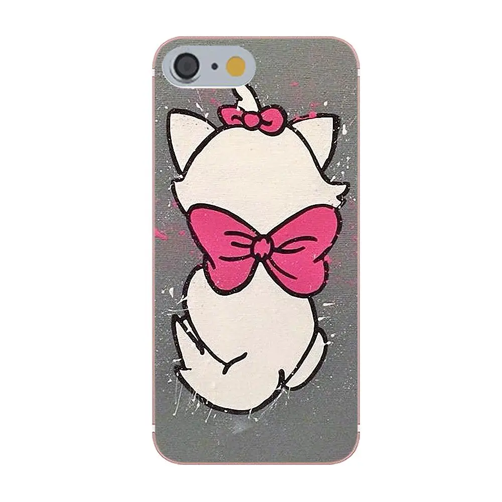 ТПУ дизайн мультфильм &quotКоты аристократы&quot Мари коты для Apple iPhone 4 4S 5 5C 5S SE 6 6S 7 8