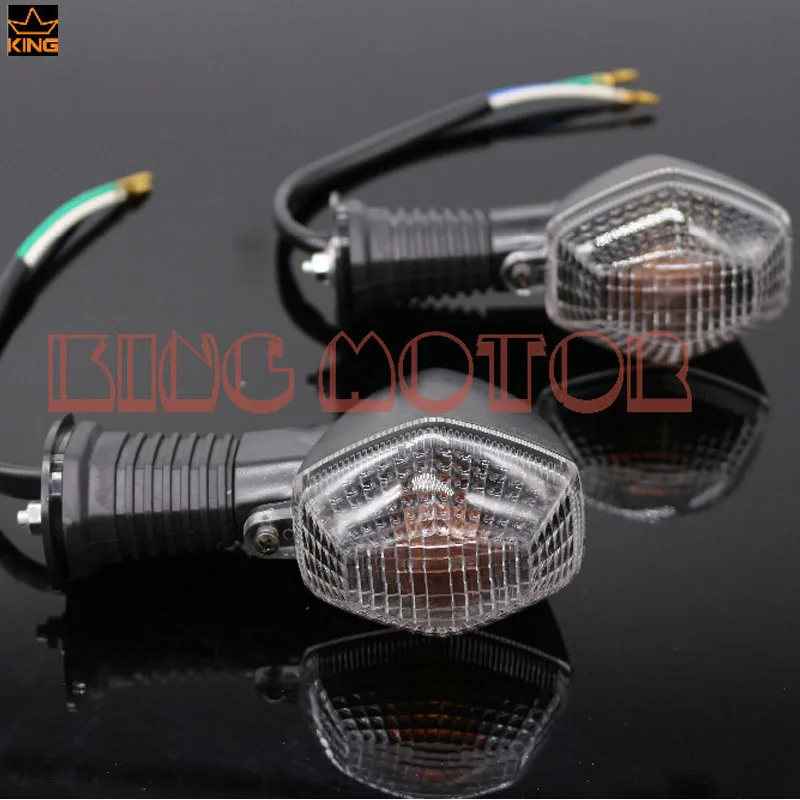 Прозрачный Для SUZUKI DL650 DL1000 V-Strom DL 650/1000 SV650N SV650S SV1000N/S аксессуары для мотоциклов указатель поворота светильник - Цвет: Прозрачный