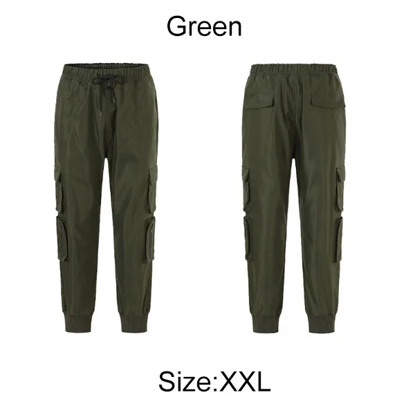 Green XXL Xiaomi ULEEMARK рабочие брюки луч ноги треники Свободные Комбинезоны для отдыха красивый ретро тренд памяти ткань для мужчин - Цвет: Green XXL