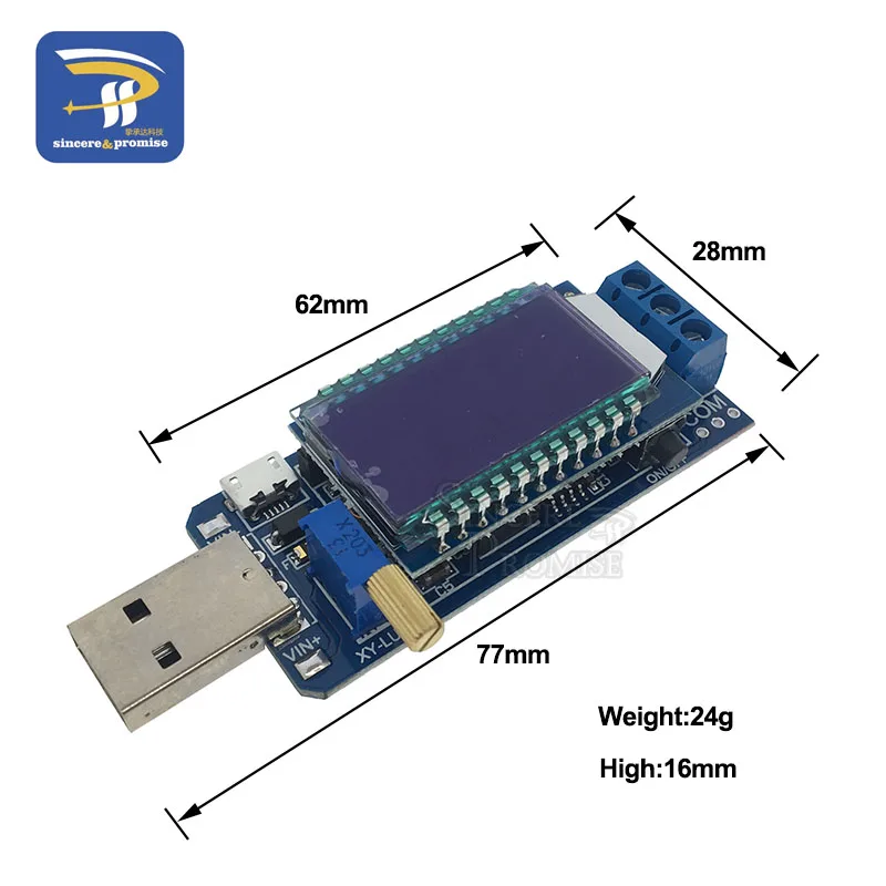 DC-DC 5 В до 3,5 В/9 В/12 В lcd USB повышающий/понижающий Настольный модуль питания Регулируемый повышающий понижающий преобразователь вольтметр из 1,2 В-24 В