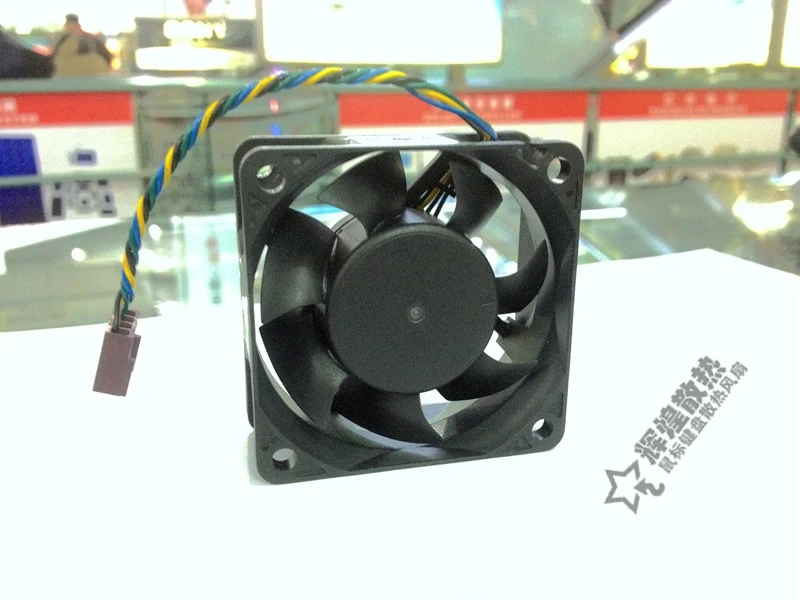 Бесплатная доставка 6025 PVA060G12H 12 В 0.35A 6 см 4 провода шасси источника питания
