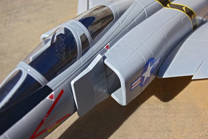 LX/полет в небе хобби F-4 Twin 70 мм 12-лезвие комплект планера