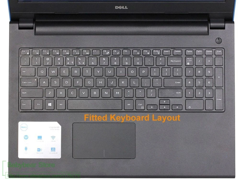 Защитный чехол для клавиатуры из ТПУ 17 3 дюйма Dell Inspiron 17Cr 4728 5000 5748 5545 Vostro 15 3549R|Чехлы