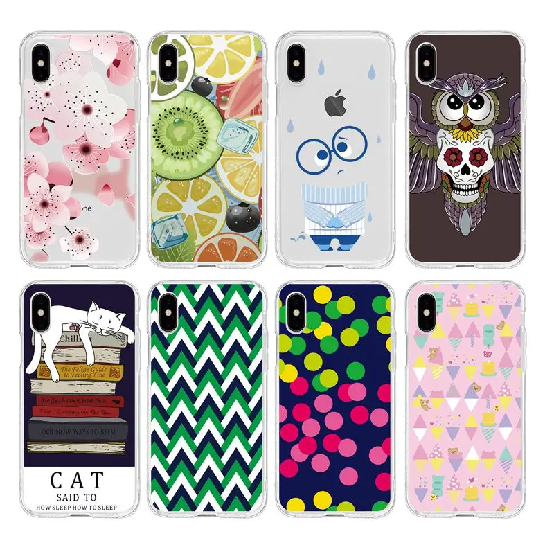 Красочные с рисунком кота из мультфильма Орел цветок фрукты мягкий