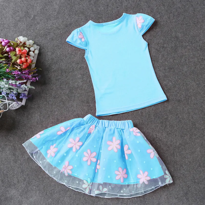 Комплект летней детской одежды из 2 предметов футболка с принтом Маленький Пони +