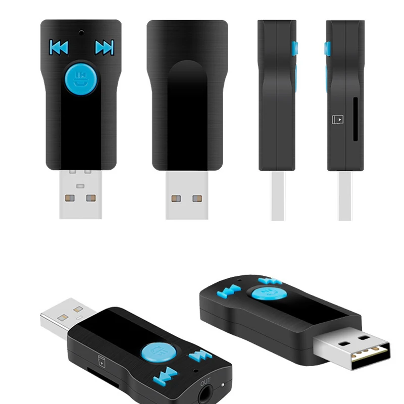 Ttten приемник Bluetooth стерео Беспроводной автомобиля USB аудио Динамик адаптер
