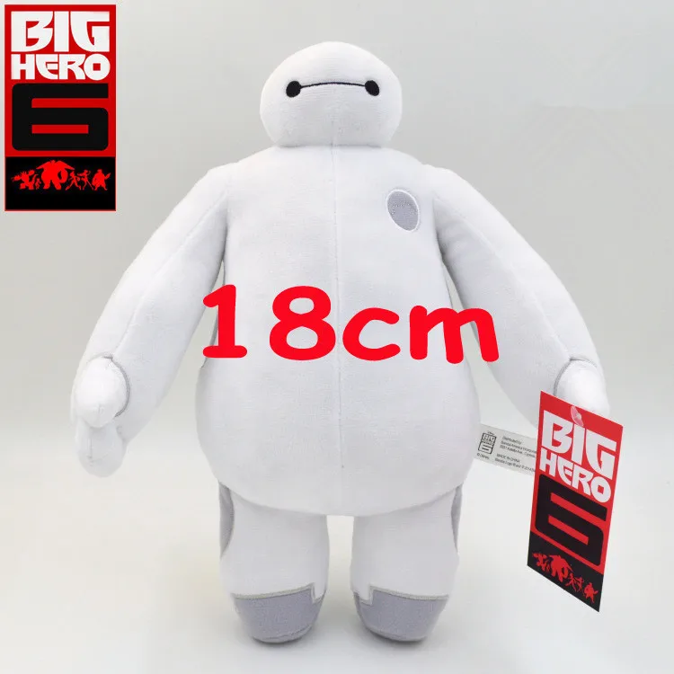 Робот Baymax большой герой 18 см мультяшный фильм плюшевые куклы игрушки розничная