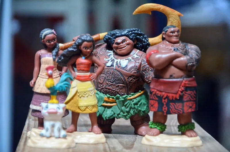 

Jollybaby 5 шт./компл. мультяшный фильм Vaiana Moana Princess Maui