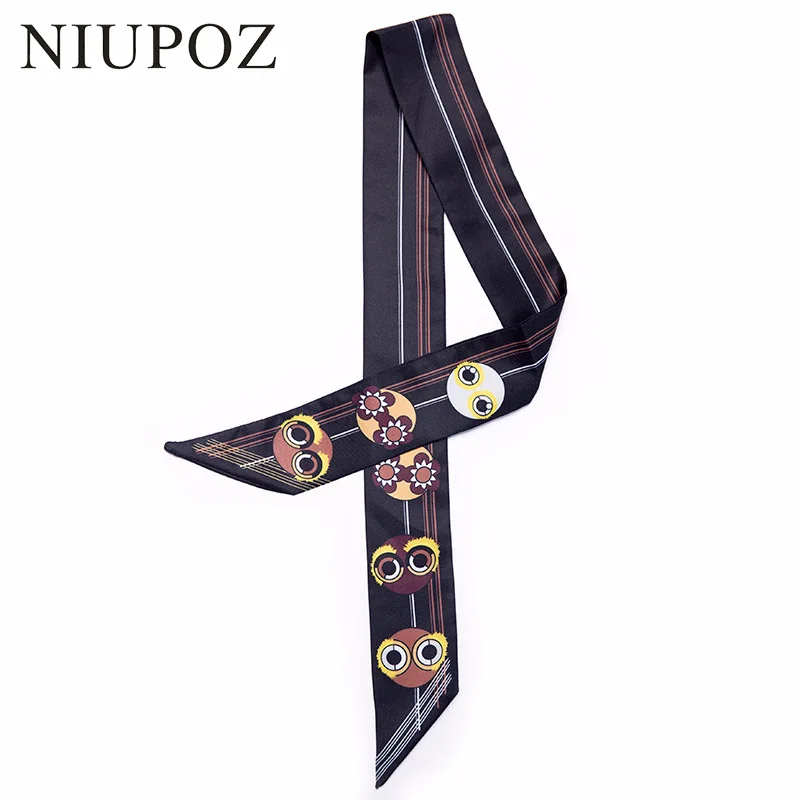 

Женский макияж в китайском стиле, маленький шарф с принтом для лица, саржевый шарф из искусственного шелка, Женский Галстук M304