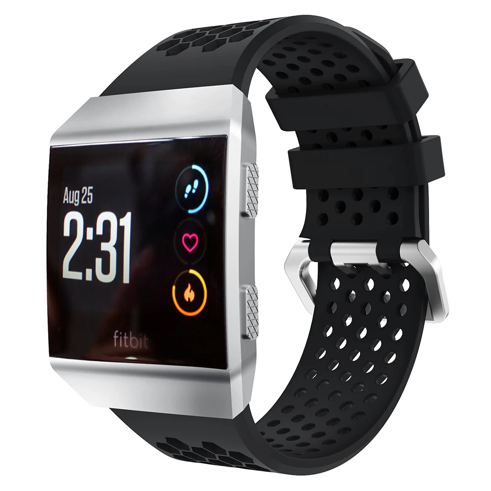 Ремешок для fitbit ионный мягкий силиконовый сменный спортивный ремешок Fitbit