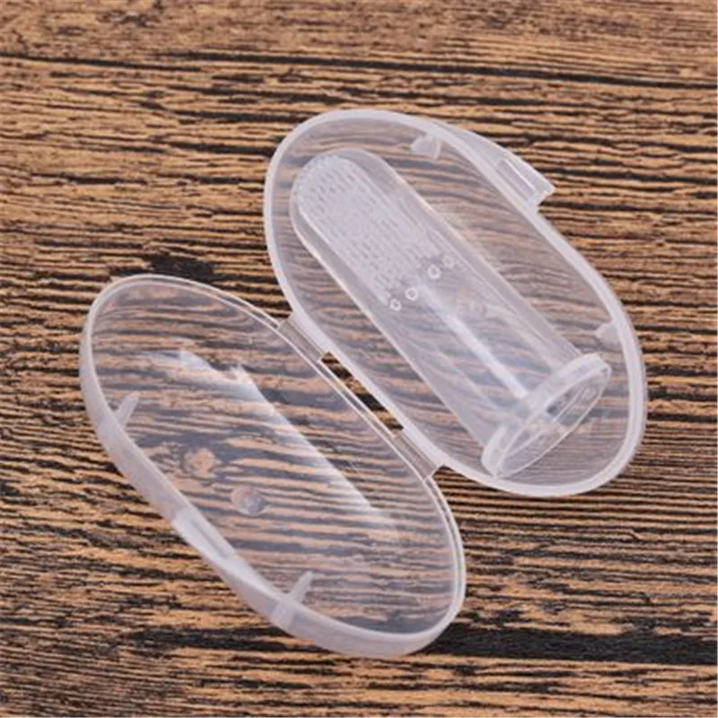 Детская Мягкая силиконовая учебная зубная щетка детский Прорезыватель для зубов