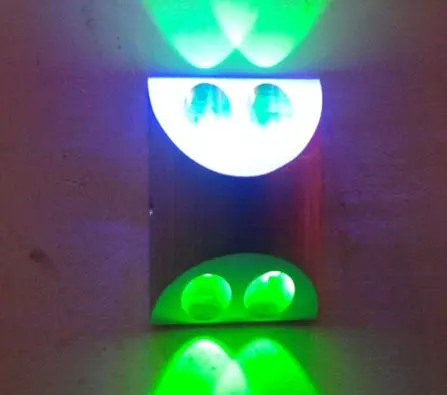 Горячая продажа 4 Вт настенные светодиодные лампы новый дизайн огни пятно шт./лот