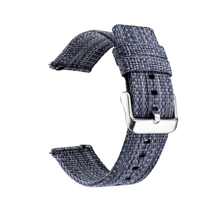 Type 3 gray blue Спортивный нейлоновый ремешок YUEDAER для Xiaomi Amazfit Bip Correa, аксессуары для умных часов, браслет 20 мм, ремешки для Amazfit Bip Band - Цвет: Type 3 gray blue