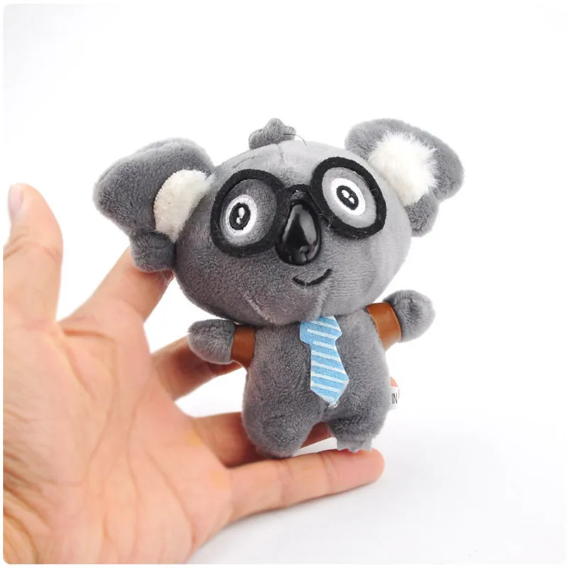 Милые плюшевые игрушки Koala маленькие Мультяшные очки кулоны сумка для ключей