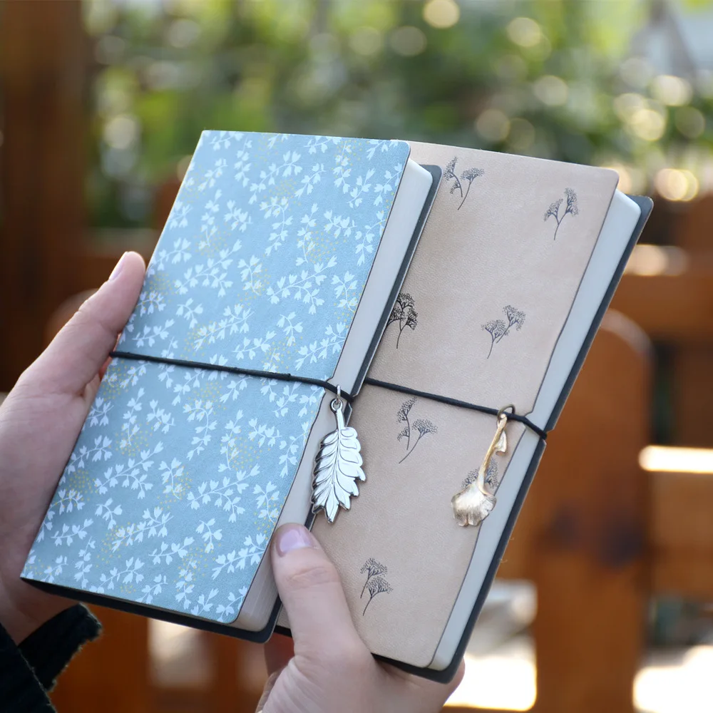 Новый прекрасный софткопия дневник планировщик PU винтажный пустой Блокнот Книга