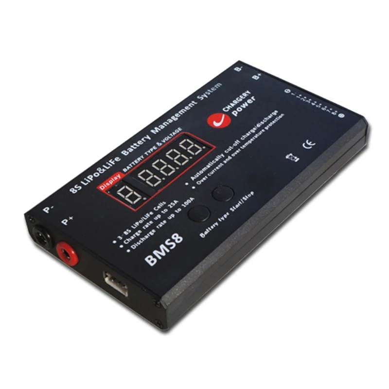 3S ~ 8S LiPo LiFePO4 25A 100A BMS система управления аккумулятором литий ионный UAV цифра
