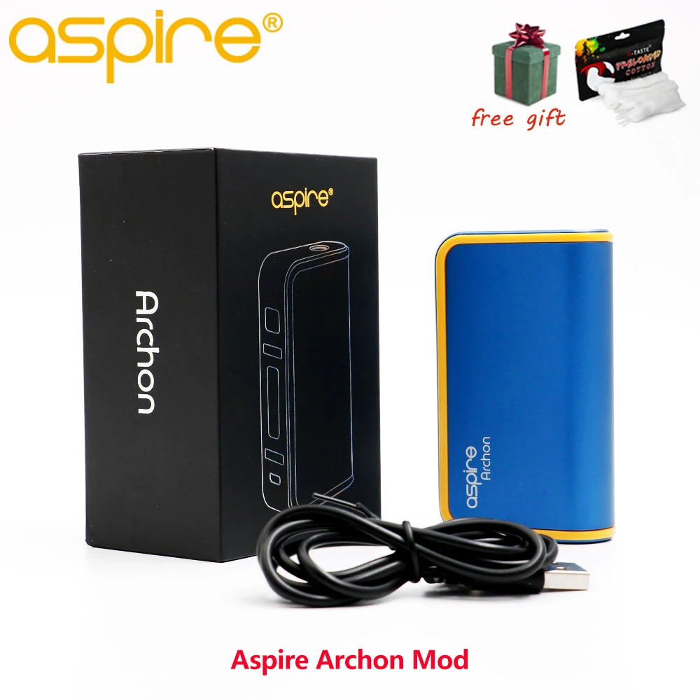 Оригинальный Aspire Archon 150 Вт TC мод настраиваемые кнопки стрельбы профили бокс для
