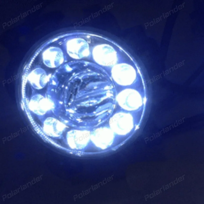 1 пара противотуманных фар автомобильный Стайлинг аксессуар DRL Дневной ходовой