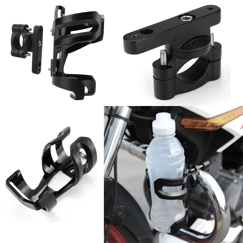 

Crash Bar Water Bottle Motorbike Guard Drinking Cup Bracket Holder Motorcycle Bike Accessories FOR KAWASAKI YAMAHA Honda