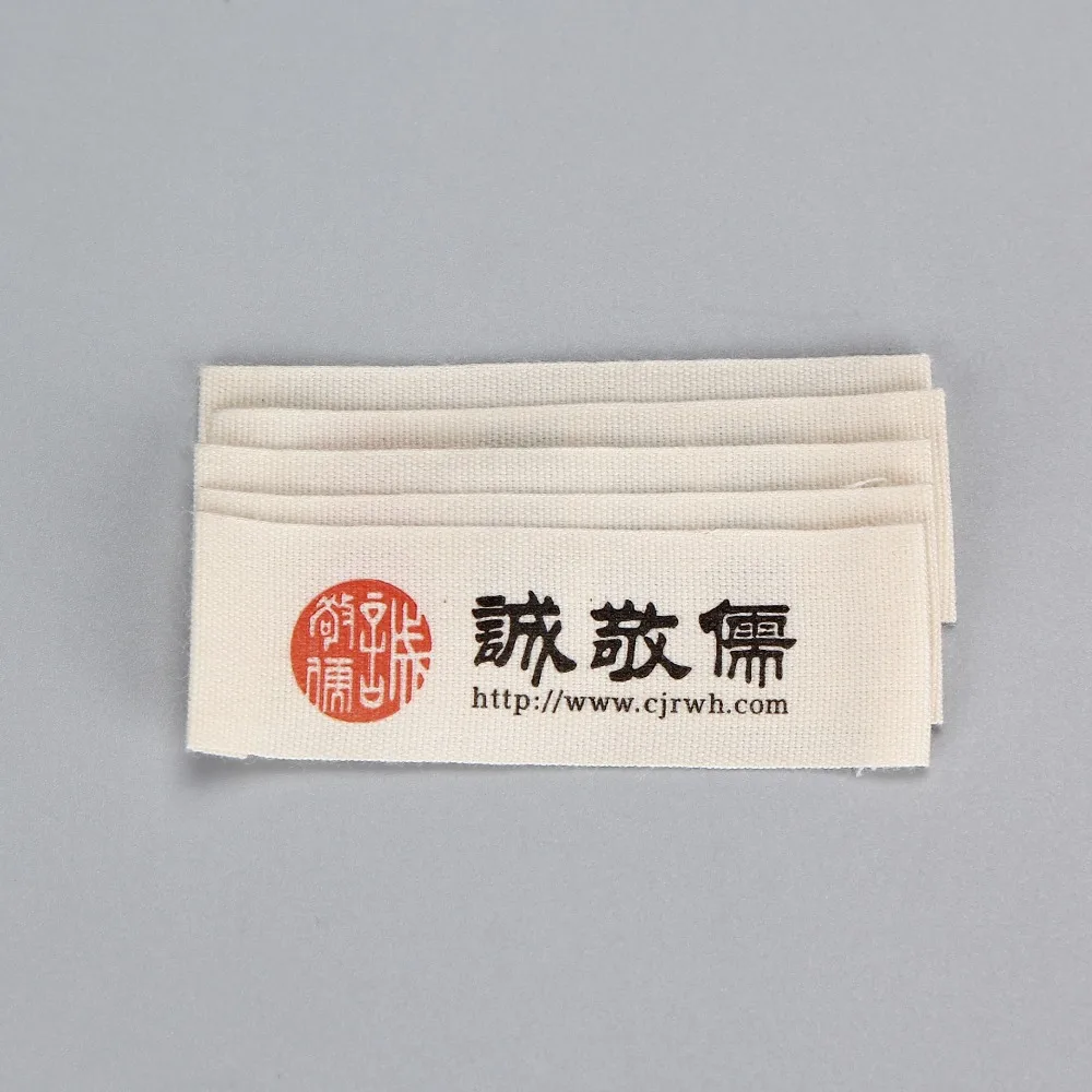 Бесплатная доставка индивидуальные хлопковые этикетки с петлей для