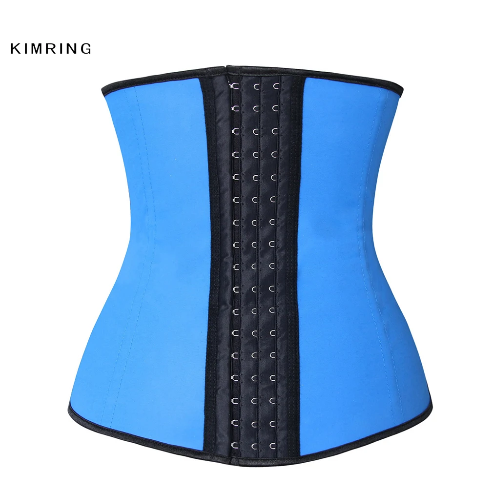 Kimring Steel Bones Underbust Corset Plus Size Latex Waist Cincher Bustiers and Women Shapewear Corselet | Женская одежда
