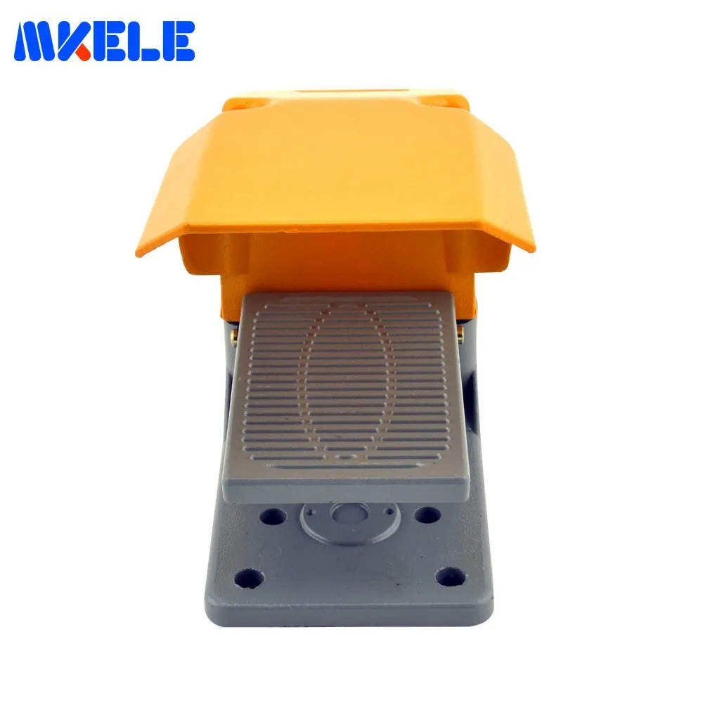 Aluminum Foot Switch Pedal Control MKLT-602 Yellow Operated Single Treadle Tattoo Machine China Supplier | Обустройство дома