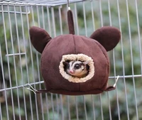 golden flower squirrel honey bag sleeping nest can be hung honey bag hamster rice thick warm nest small pet supplies