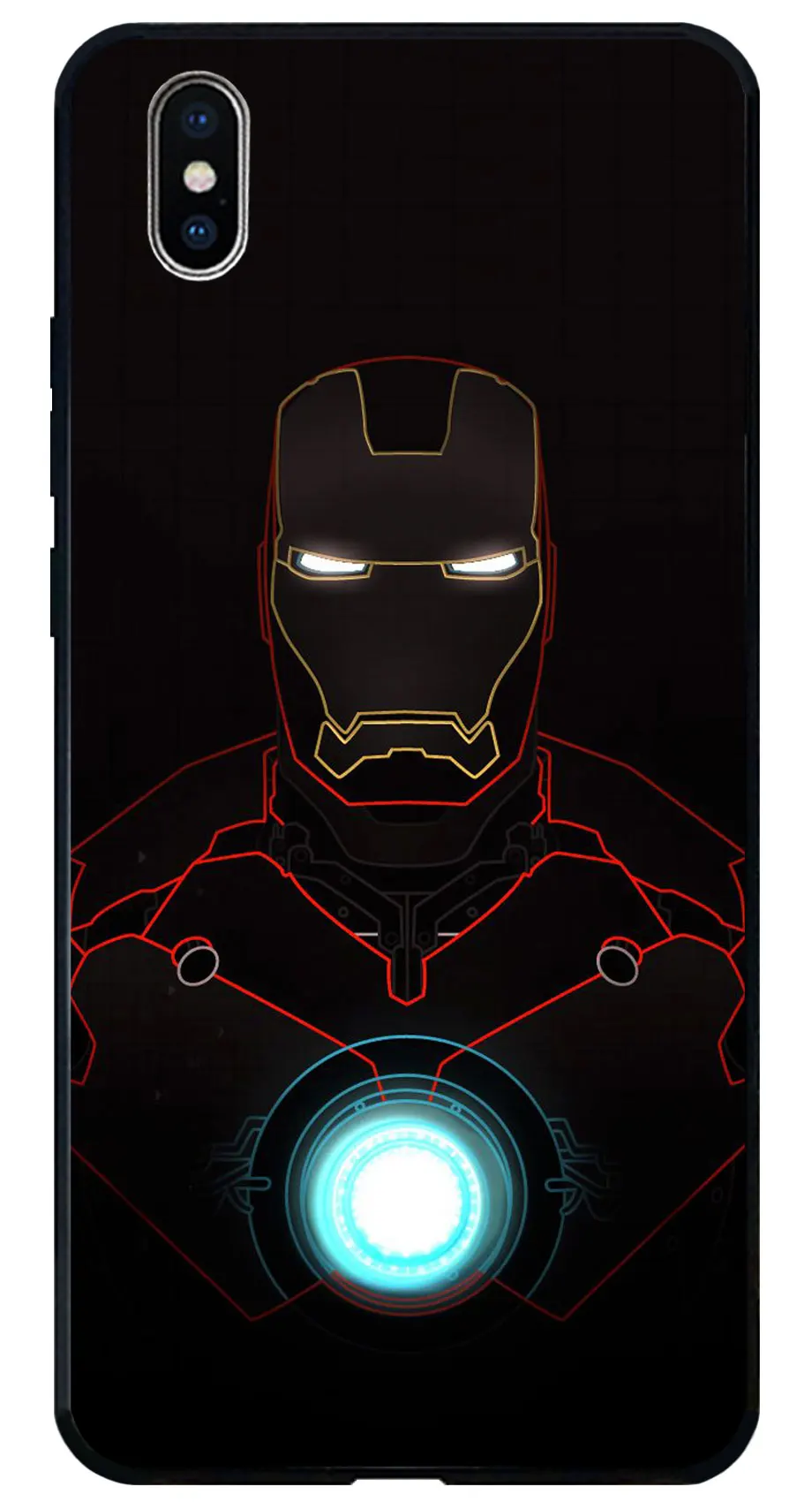 P0208I Стеклянный чехол super hero для huawei p20 p30 mate20 pro lite p20pro mate20pro p30pro с изображением Железного человека, противоударный чехол - Цвет: P0208I
