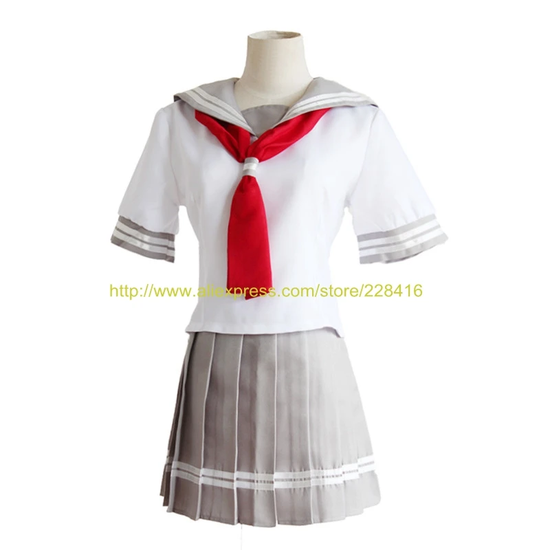 Японское аниме LoveLive! Солнечный свет! Костюм для косплея Aqours Ruby Kurosawa Матросская