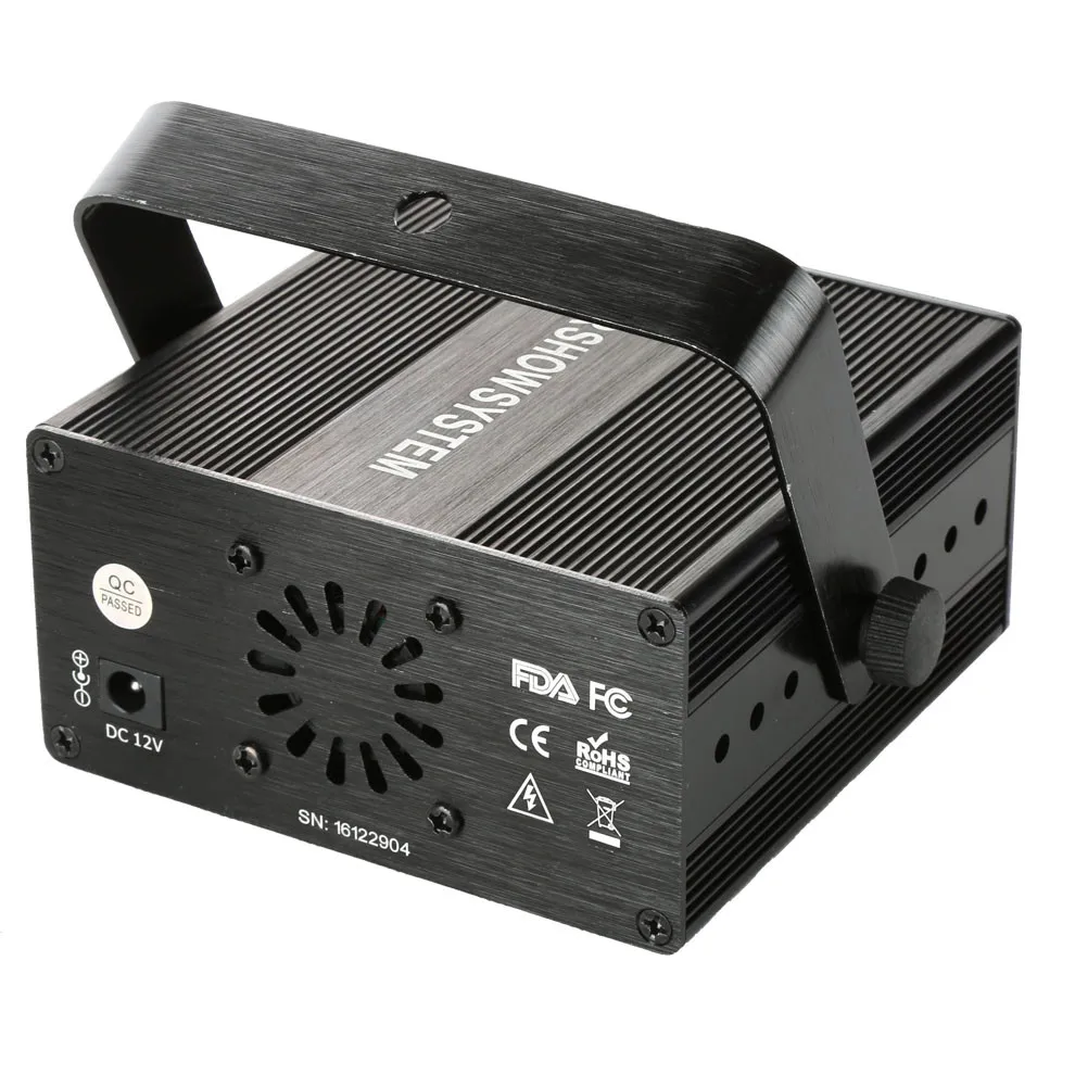 Диджейский сценический светильник ALIEN 300 МВт RGB для дискотек вечерние дома